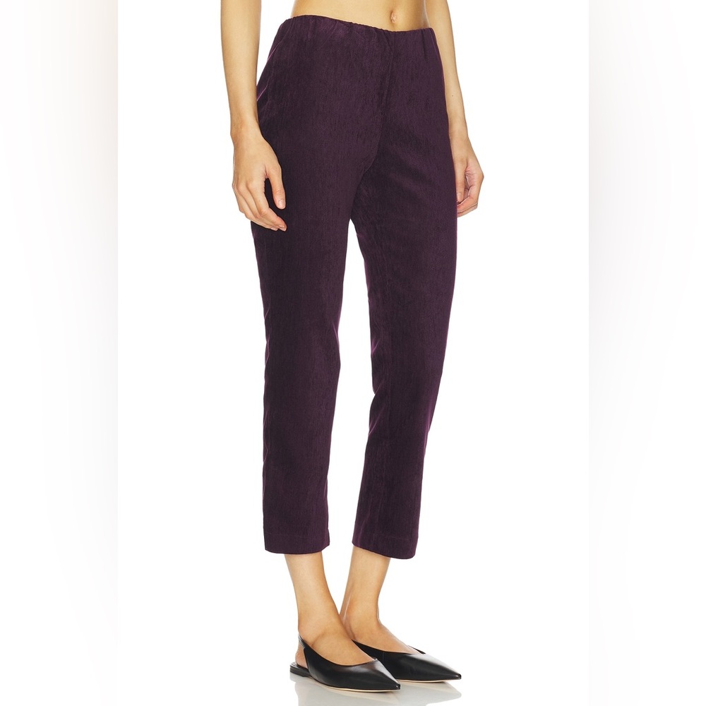 Maude Club Ivy Bubble-Hem Off-the-Shoulder Top & Jade Pant Set Maroon | S | NWT - Picture 5 of 8